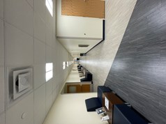 Hall from reception to student clinic